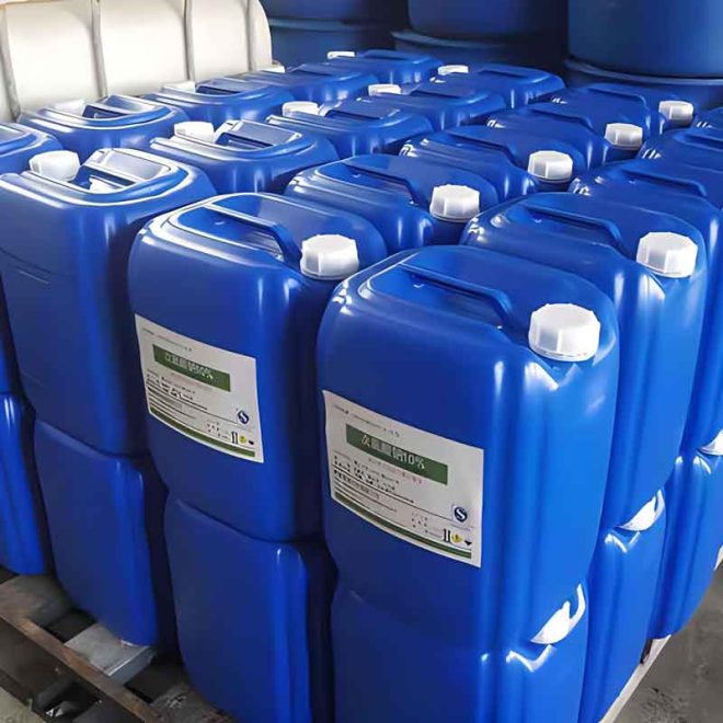 Sodium Hypochlorite Packed in Plastic Drums